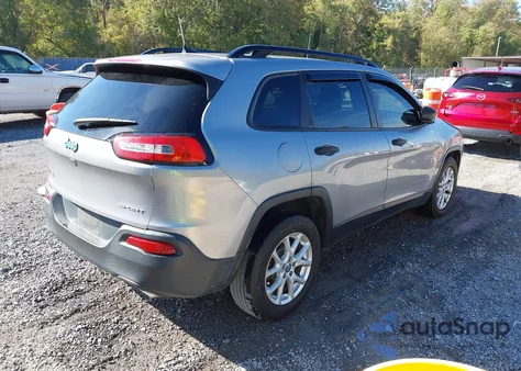 2017 Jeep Cherokee Sport 4X4 from USA, damaged, VIN 1C4PJMAS4HW584480